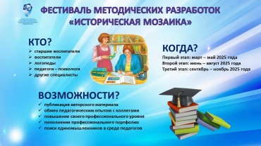 Продолжает свою работу Фестиваль методических разработок «Историческая мозаика» Фестиваль.jpg